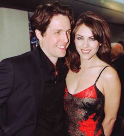 James Murray Grant's son Hugh Grant with his ex-wife Elizabeth Hurley
